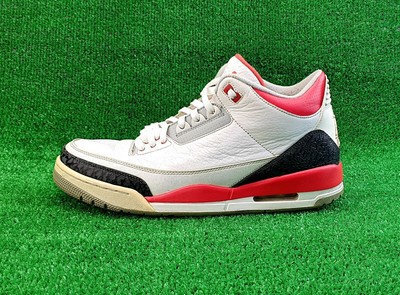Nike Jordan 3 Retro Fire Red (2013) (136064-120) Size Us-11 Eur-45 | eBay