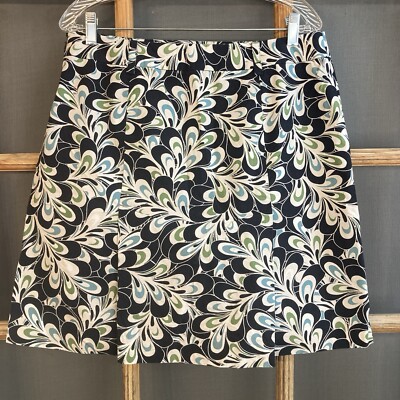 Ann Taylor Loft Women's  Lined Floral Skirt Size 10(34x20)