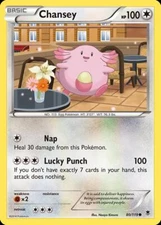 Pokemon Chansey (80/122) Phantom Forces LP