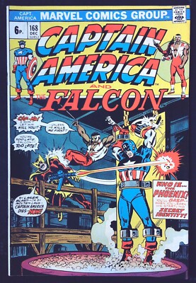 CAPTAIN AMERICA (1968) #168 *First Appearance Of Helmut Zemo* - Back Issue