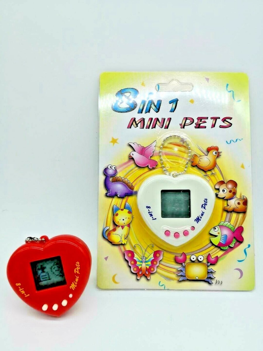 1 Vintage Tamagotchi-alike Mini Giga Pet Toy Virtual 8 in 1