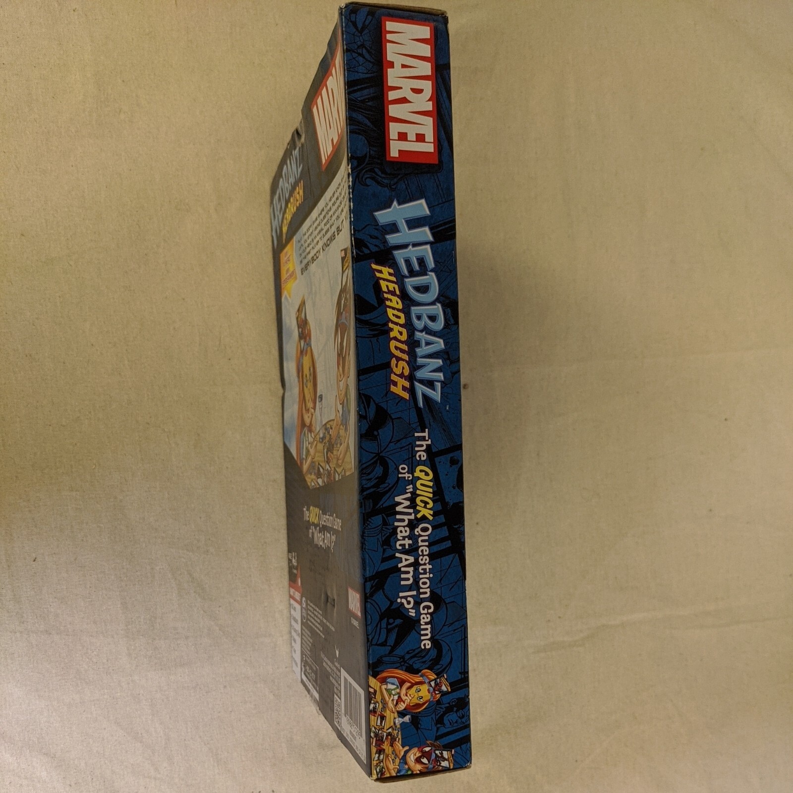 Marvel Hedbanz HeadRush Board Game question quiz game who am i Super hero