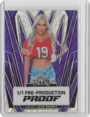 2024 Leaf Metal Proof Mojo Blue Lacey Jane Brown 1/1 | eBay