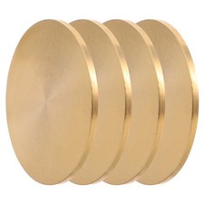4pcs: Stamp Copper Sheet: 45mm/1.778in Copper Stamping Blank Concave Convex