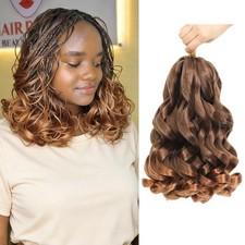French Curl Braiding Hair 12 Inch 8 Packs T4/30
