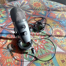 Blue Yeti Nano USB Cardioid Condenser Desktop Mic w/ Stand, Mute/Volume, Black
