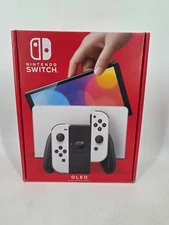 Nintendo Switch OLED Model HEG-001 Handheld Console  64GB  White New