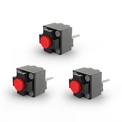 Kailh Silent Switch 6x6x7.3mm Square Micro Switch 10 Million Click Life