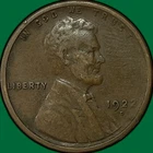 1922-D Lincoln Wheat Cent Very Fine VF Coin #34825