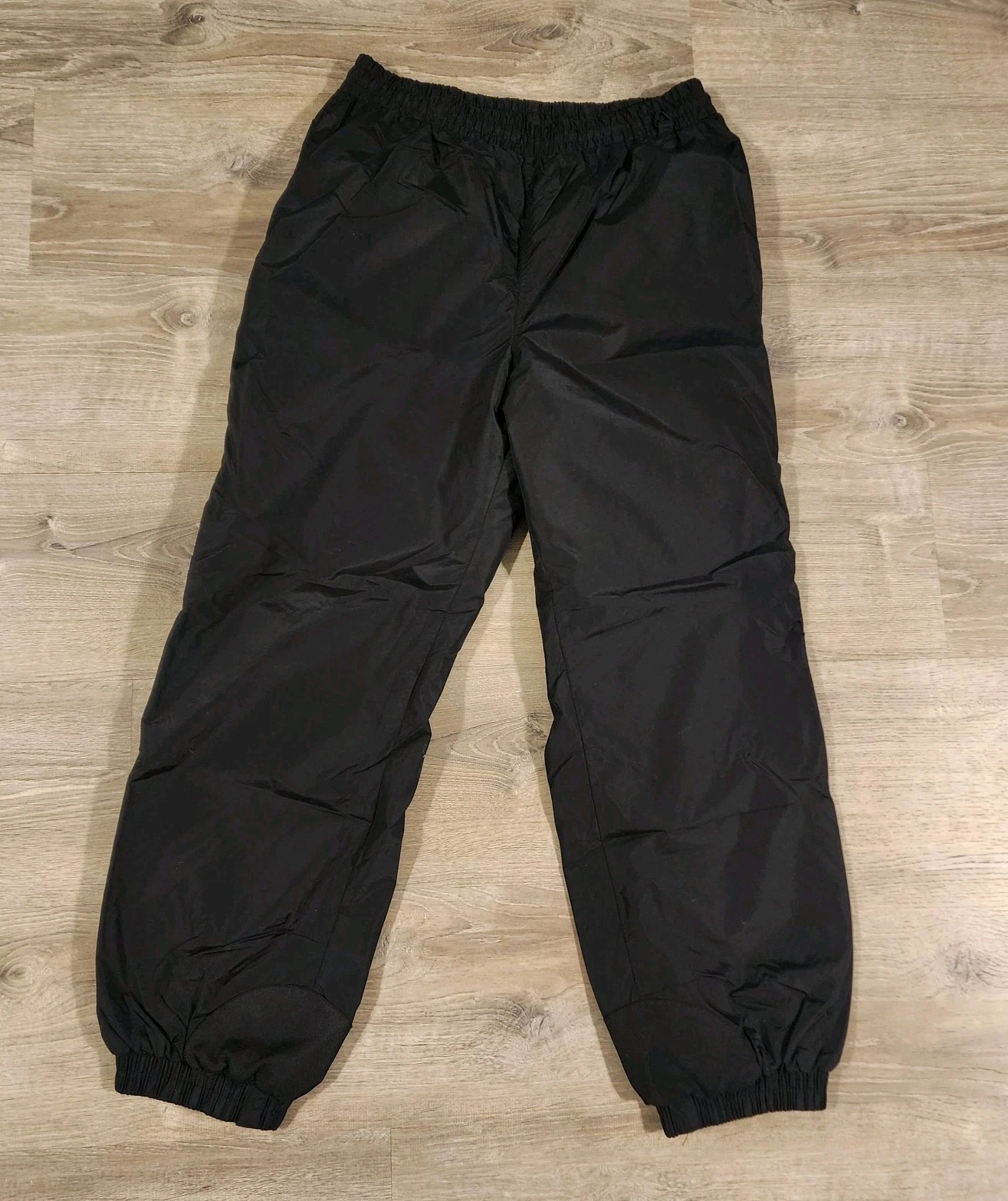 Columbia Windbreaker Pants Men Size XL Black Nylon Rain Ski Outdoor Joggers