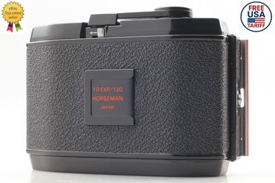 [Top NEUWERTIG] Horseman 10EXP 120 6x7 Rollfilm-Rückseitenhalter für VH-R,...