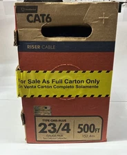 Southwire/coleman Cable 500' CAT6 23/4CMR Wire