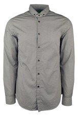 Hugo Boss Men's Green Label C Bilia Patterned Slim Fit Shirt BW XL