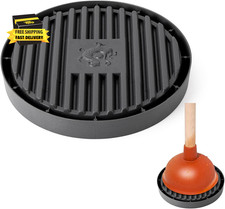 Plunger Tray - Plunger Mat Air Drying Mat for Toilet Plunger - Plunger Holder Ca