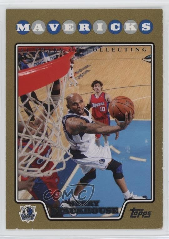 2008-09 Topps Gold Border 445/2008 Jerry Stackhouse #145 12xq