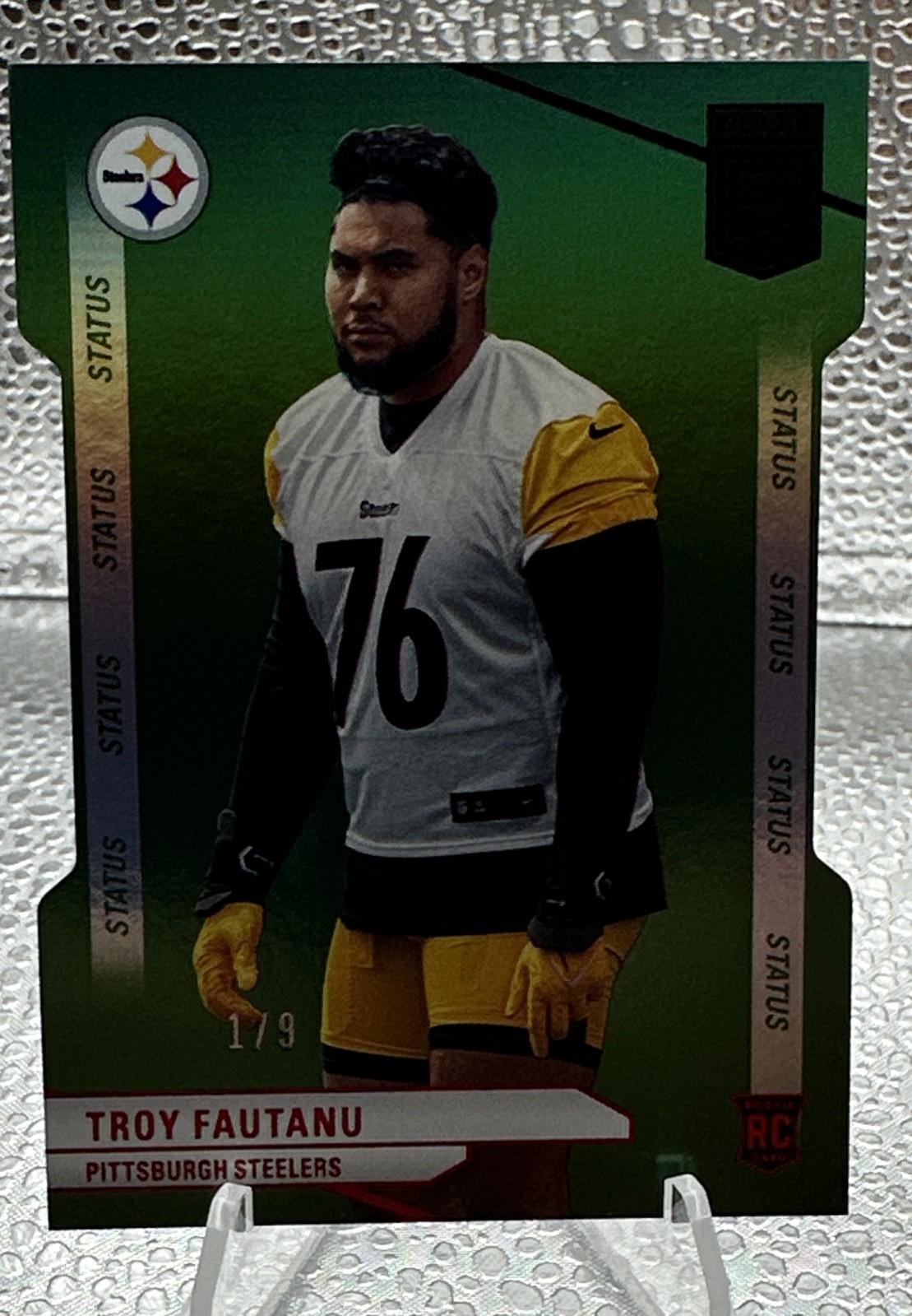 Troy Fautanu Panini Donruss Elite #191 Status Die Cut