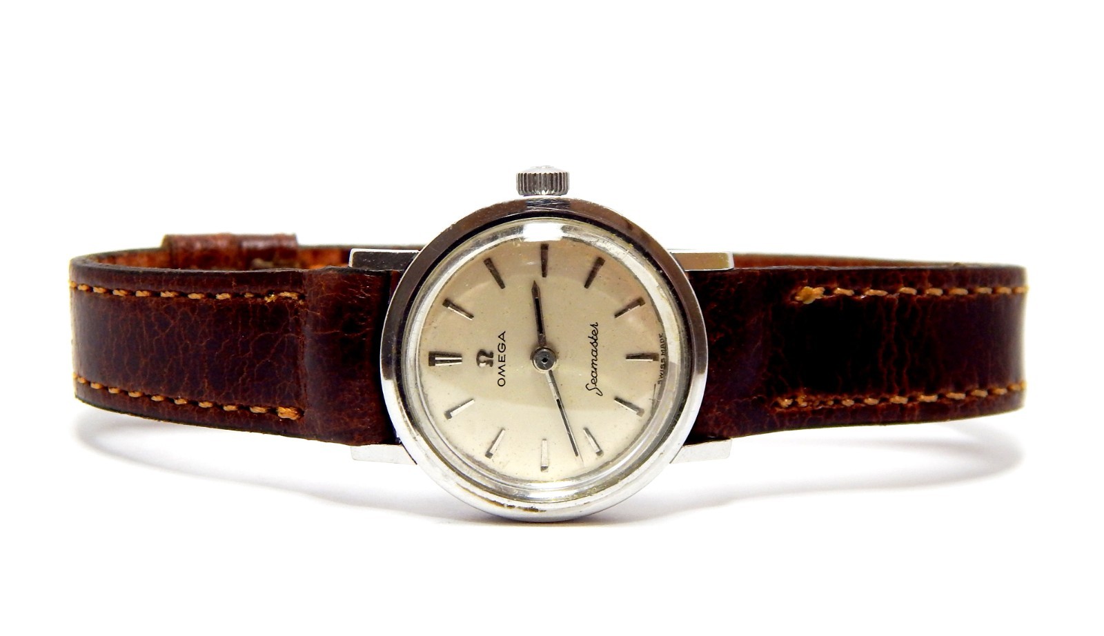 Omega Seamaster Case Steel Ladie Circa