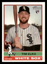 2025 Topps Heritage #547 Tim Elko Chicago White Sox RC