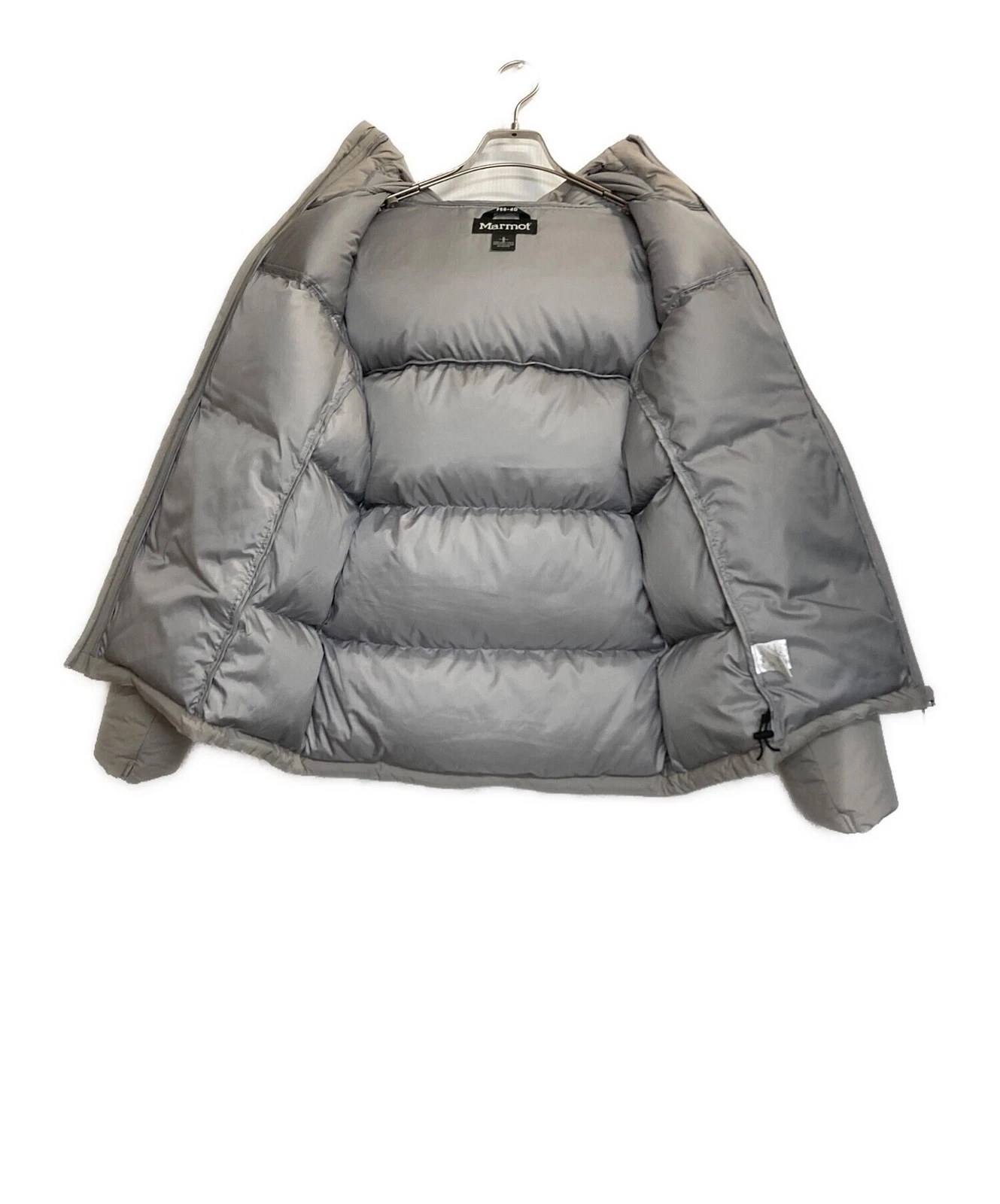 Marmot Monsoon Down Parka Down Jacket Men's Size S Gray - product detail image 3
