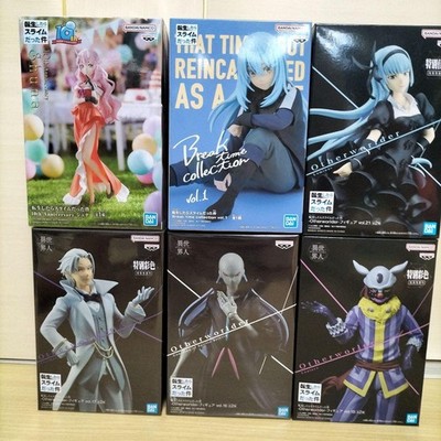 Sechsteiliges Set Tensei Shitara Slime Datta Ken Figuren ungeöffnet