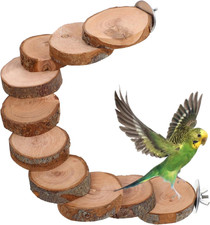 Parrot Ladder, Bird Platform Perch, Hamster Platform, Parakeet Cage Toy, Bird Ca