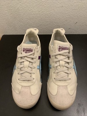 Onitsuka Tiger Maxico 66 Purple Blue Strip hL474 Women Sneakers