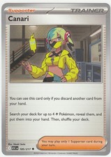 Canari 185/217 Uncommon Ascended Heroes Pokemon Near Mint