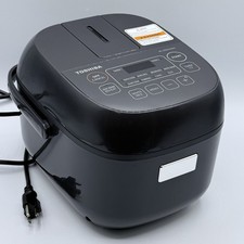 TOSHIBA Rice Cooker Small 3-Cup Uncooked– LCD Display NO INSIDE BOWL Tested