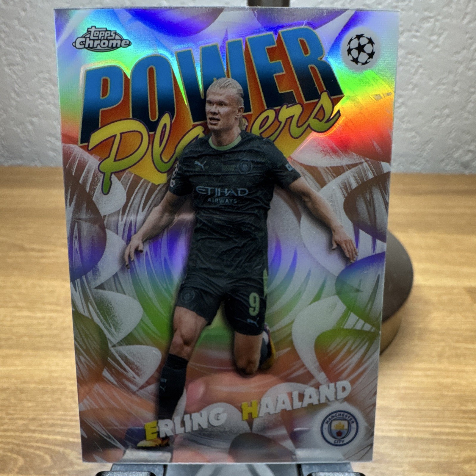 Topps 2026 Chrome Erling Haaland Man City Power Players PP-6