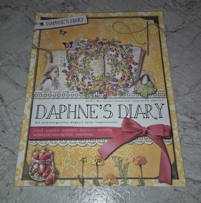 Daphne's Diary 4/2014 Gepäckaufkleber Teetasse aus Papier Inspirationen Rezepte