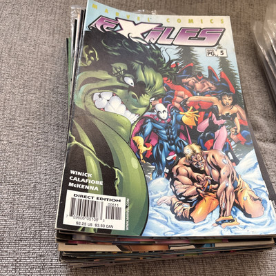 Exiles Vol.1 #5-92 + annual (2001) Marvel Comics - Bundle Lot Not Complete Run