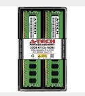 A-Tech 32GB 2x 16GB 1Rx4 PC4-21300R DDR4 2666MHz ECC REG RDIMM Server Memory RAM