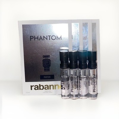 4X PACO RABANNE  PHANTOM  MENS PARFUM .05 OZ