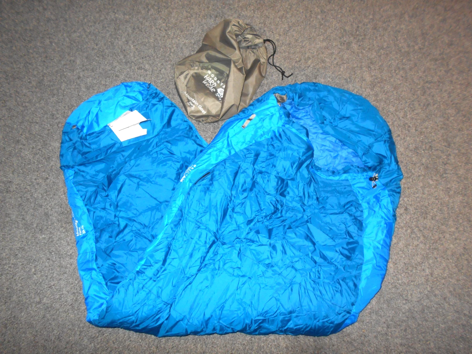 MOUNTAIN HARDWEAR THERMAL-Q MOUNTAIN GOAT FLAME 20F YOUTH SLEEPING BAG Z8