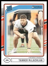 2024 Donruss #324 Tanner McLachlan RC Rookie Cincinnati Bengals