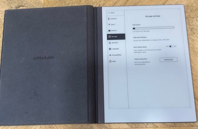 reMarkable 2 Paper 10.3'' RM110 Gray 8GB (WiFi) With Bundle No Marker