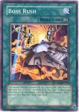 Boss Rush - DR04-EN107 - Common - Unlimited Edition Moderately Played Dark Revel