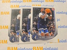 2025-26 Bowman Naz Reid 3 Card 🔥 Timberwolves 2026 NBA Playoffs topps 