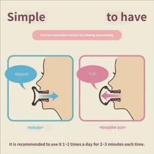 Face Exercise Device For Jawlines Lift And Double Chin Reduction Silicone Bite
