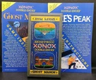Ghost Manor & Spikes Peak Atari 2600 Video Game XONOX Double Ender & Manuals