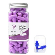 Ultra Soft Foam Earplugs Sleep - 38dB SNR Noise Cancelling Ear Plugs for