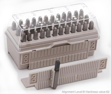 Make Your Letters Align More neatly. 36-Piece Number  Capital Letter Stamp S...