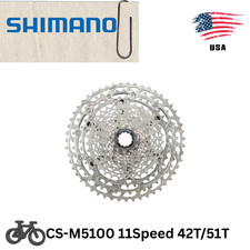 Shimano DEORE CS M5100 Cassette Sprocket 11 Speed 11T-42T 11T-51T Mountain Bike
