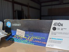 HP 410X CF410X High-Yield Black Original LaserJet Toner Cartridge, Open Box