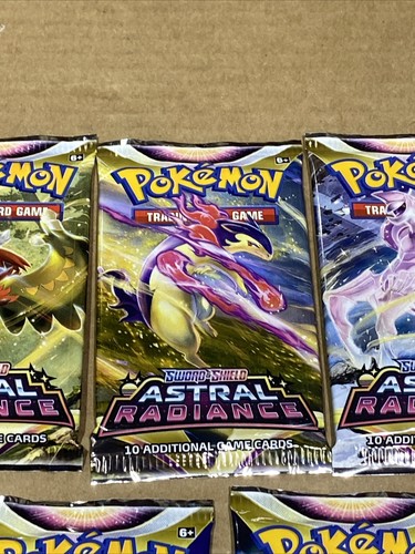 Pokémon TCG Sword & Shield Astral Radiance Booster Pack ( 5 Packs ) - Picture 5 of 7