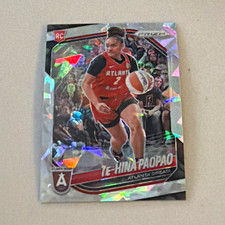 2025 Panini Prizm WNBA Te-Hina Paopao Ice Prizm RC Atlanta Dream #61