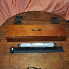 Starrett Machinist Level No 98-12” Used, Original Box Excellent!