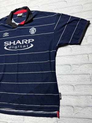 VINTAGE MANCHESTER UNITED 1999- 2000 XL MENS AWAY FOOTBALL SHIRT