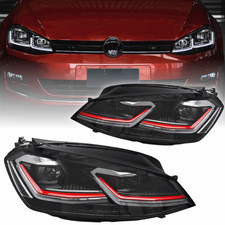 Voll LED Scheinwerfer Set Red Line für VW Golf 7 VII 2012–2017 dynamisch