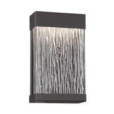Eurofase Lighting 35891 11" Tall LED Outdoor Wall Sconce - Black